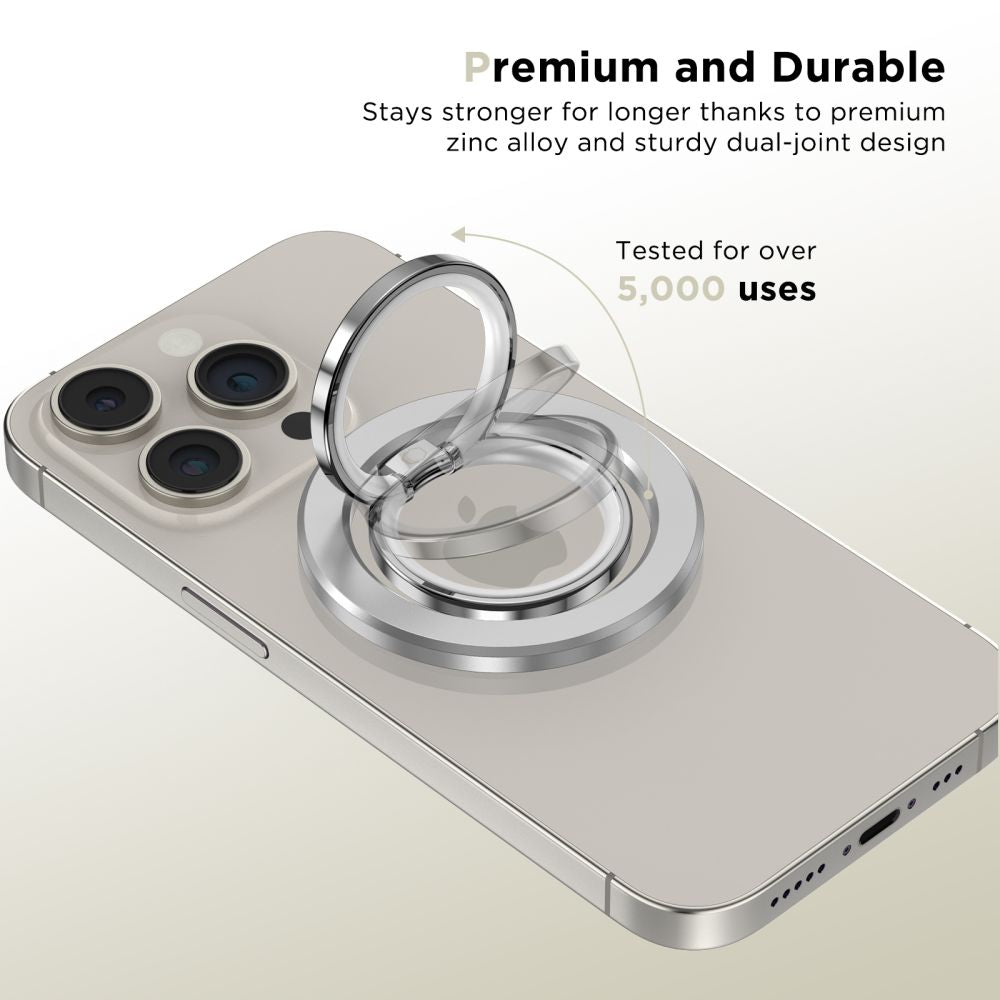 Tech Protect Mmr300 Magnetisk Magsafe Telefonring Sølv