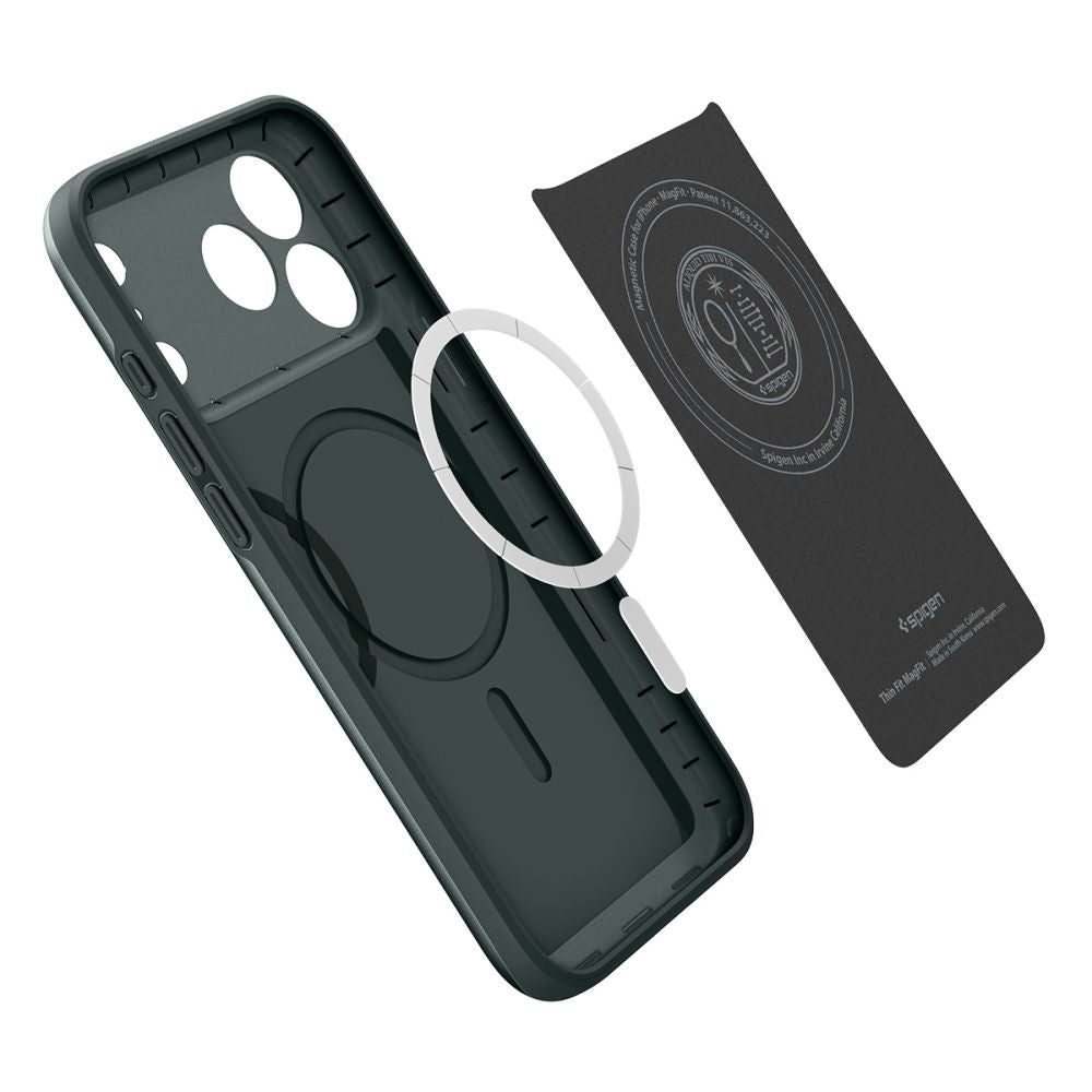 Spigen Thin Fit Magsafe Iphone 17 Pro / 18 Pro Abyss Green