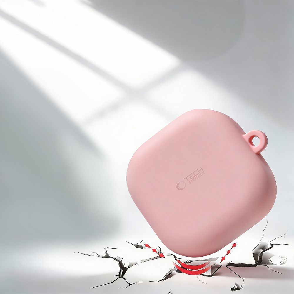 Tech Protect Silikonekrog Til Samsung Galaxy Buds 4/4 Pro Lavendel