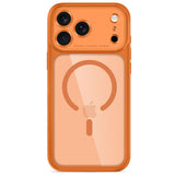 Tech Protect Magpeak Magsafe Cc Iphone 17 Pro Max / 18 Pro Max Cosmic Orange/Clear