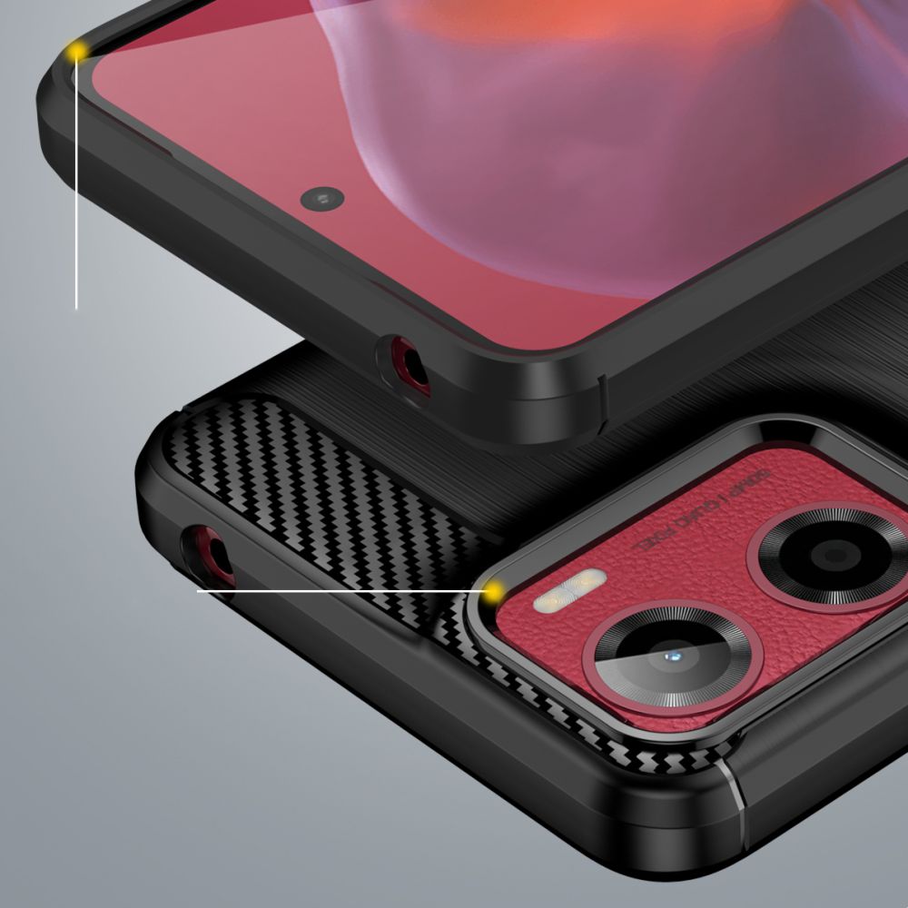 Tech Protect Kuleform Motorola Moto G05 / E15 Sort