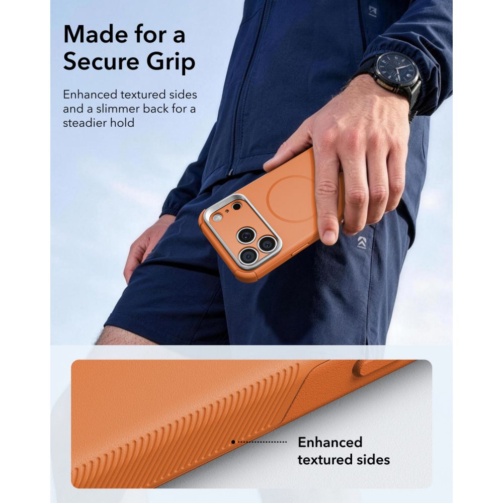 Esr Cyber Tough Støtte Magsafe Iphone 17 Pro / 18 Pro Orange