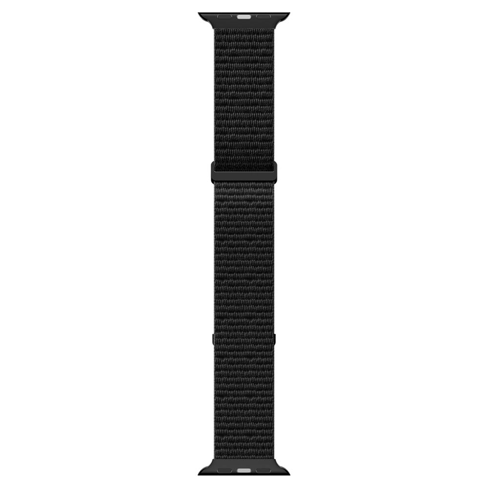 Spigen Wbf01 Remmen Til Apple Watch 8 / 9 / 10 / 11 / 12 / Se / Ultra (44 / 45 / 46 / 49 Mm) Sort