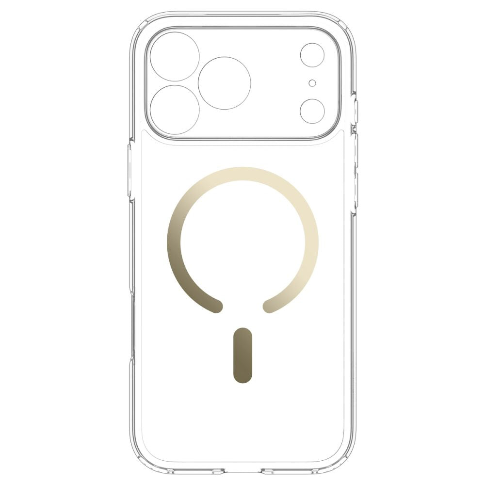Spigen Ultra Hybrid Magsafe Iphone 17 Pro Max / 18 Pro Max Klar/Guld