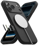 Ringke Silikone Magnetisk Magsafe Iphone 18 Pro Max Sort