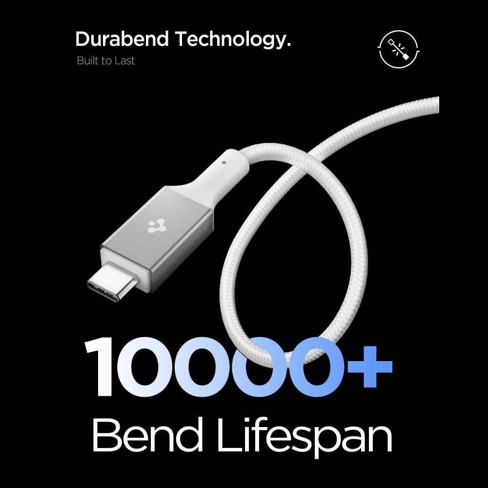 Spigen Eb24015 Cc Essential Usb C Usb 240 W 150 Cm Hvid