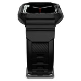 Spigen Rugged Armor ”Pro” Apple Watch 6 / 7 / 8 / 9 / Se 1 / 2 / 3 (44 / 45 Mm) Sort