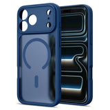 Tech Protect Basicmag Magsafe Iphone 17 Pro Max / 18 Pro Max Mat Dyb Blå