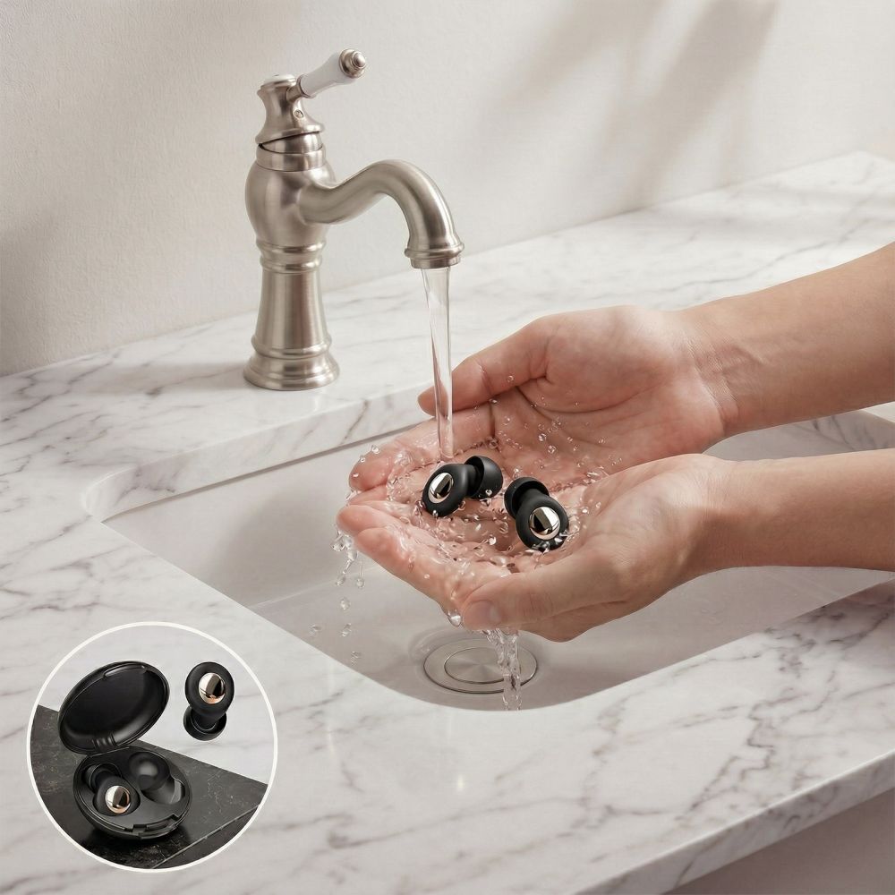Tech Protect Quietfit ørepropper Sort