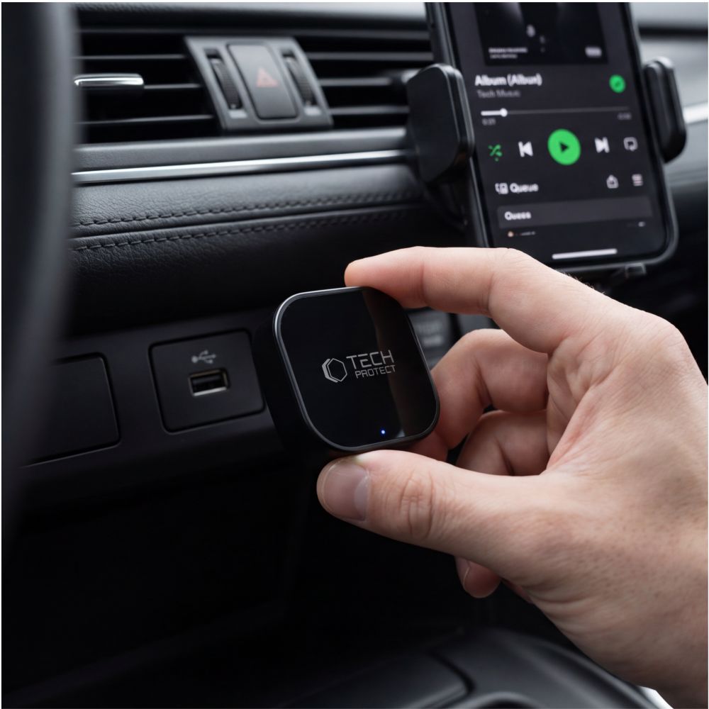 Tech Protect Ultraboost Ca01 Apple Carplay / Android Autoadapter Usb Bluetooth 5.4 Matsort
