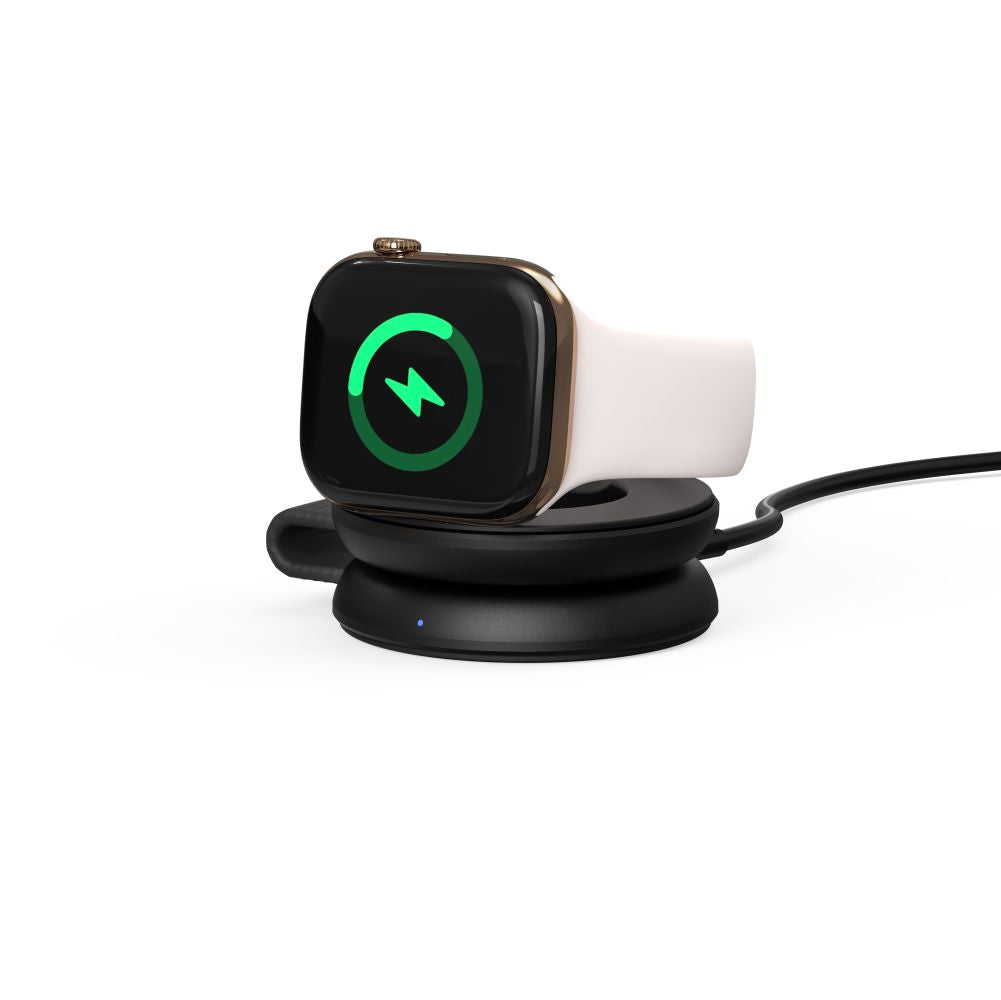 Tech Protect A55 2 I 1 Magnetisk Magsafe Trådløs Oplader 25 W Qi2.2 Sort
