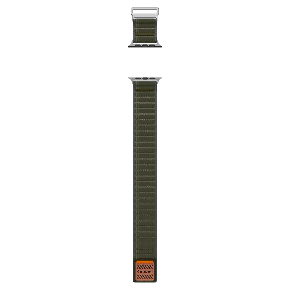 Spigen Wbf0 Remmen Til Apple Watch 8 / 9 / 10 / 11 / 12 / Se / Ultra (44 / 45 / 46 / 49 Mm) Grøn