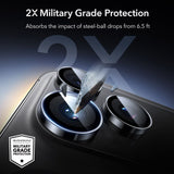 Kamera Beskyttelse Na Aparat Esr Armorite Camera Protector Iphone 14 Pro / Pro Max / 15 Pro / Max / 16 Pro / Max / 17 Pro / Max Black