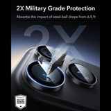 Kamera Beskyttelse Na Aparat Esr Armorite Camera Protector 2 Pack Iphone 18 Pro / 18 Pro Max Black