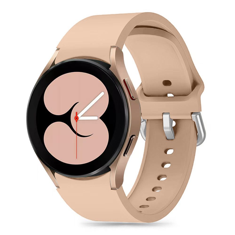 Tech Protect Silikone Samsung Galaxy Watch 4 / 5 / 5 Pro / 6 / 7 / Fe Caffe Latte