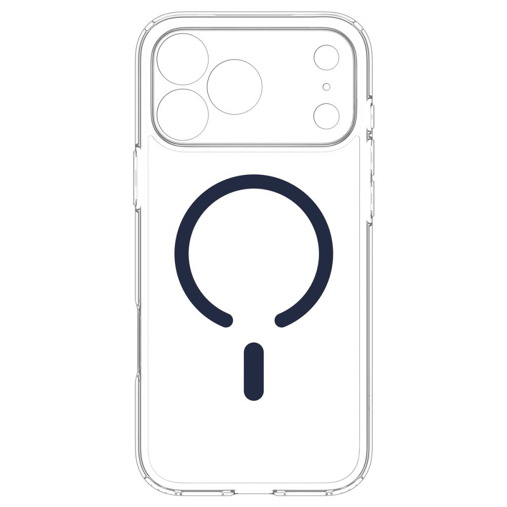 Spigen Ultra Hybrid Magsafe Iphone 17 Pro Max / 18 Pro Max Klar/Dyb Blå