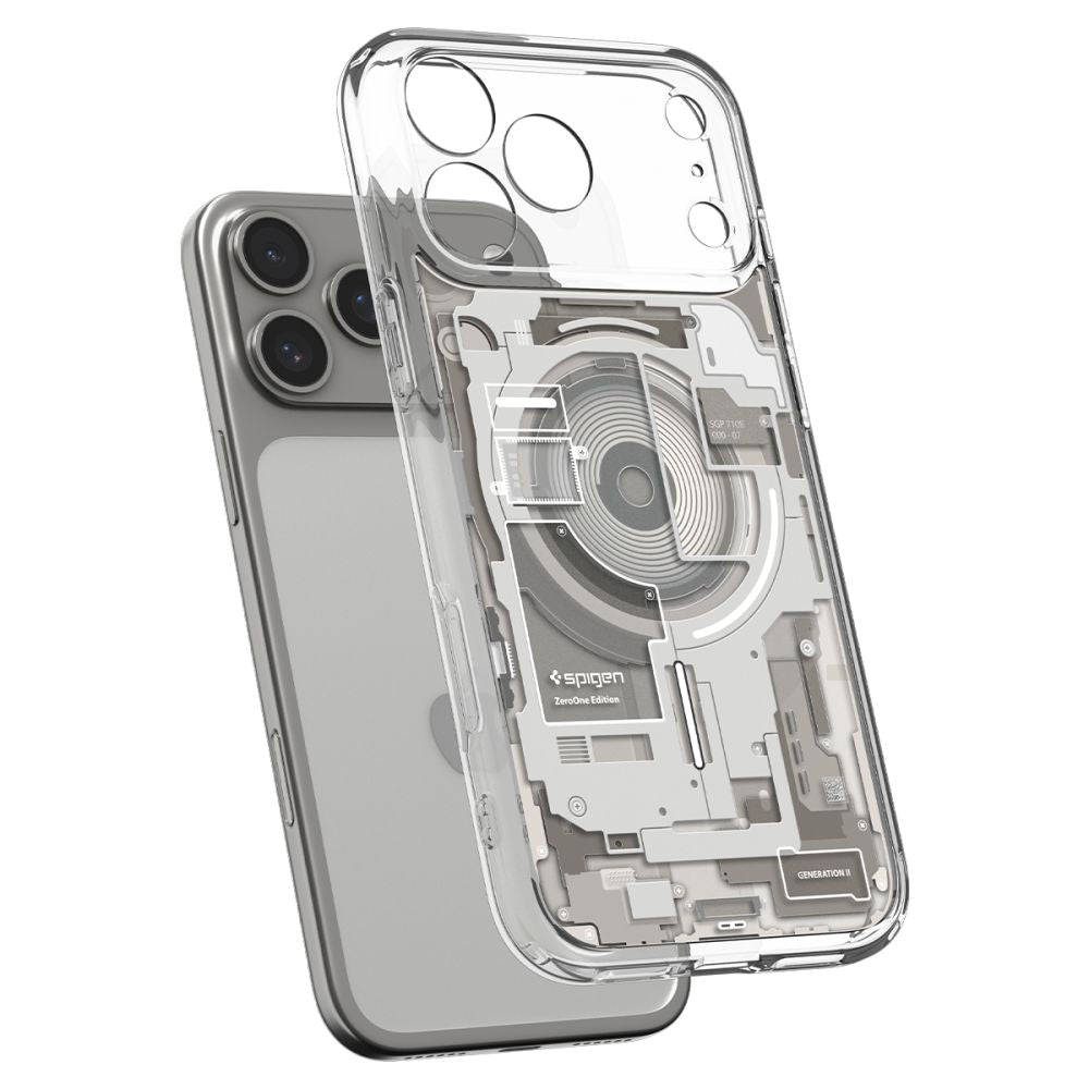 Spigen Ultra Hybrid Magsafe Iphone 17 Pro / 18 Pro Zero One Naturligt Titanium