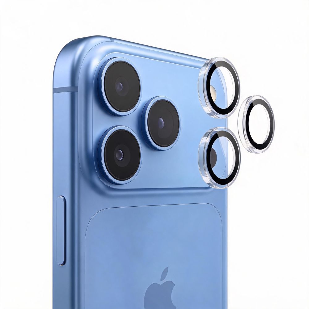 Kamera Beskyttelse Tech Protect Camring Fit+ Iphone 18 Pro / Max Clear