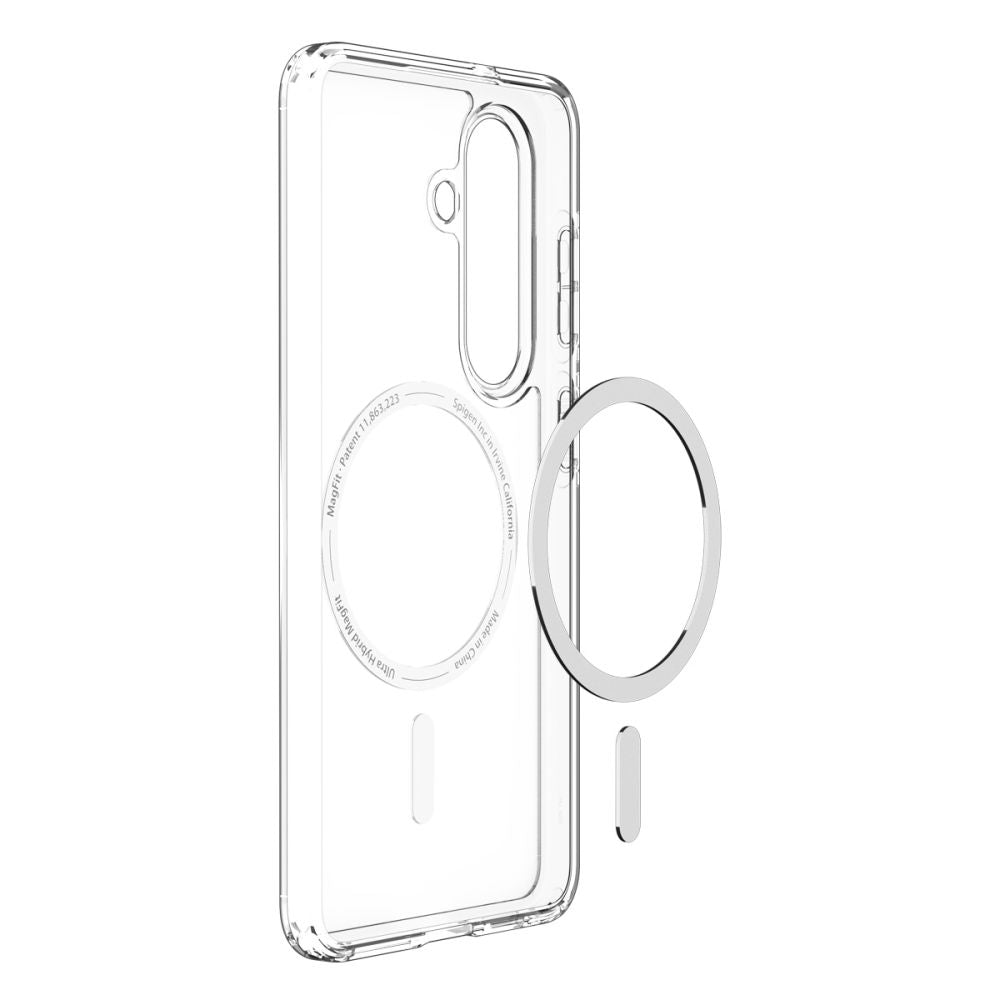 Spigen Ultra Hybrid Mag Magsafe Galaxy S26 Klar/Hvid