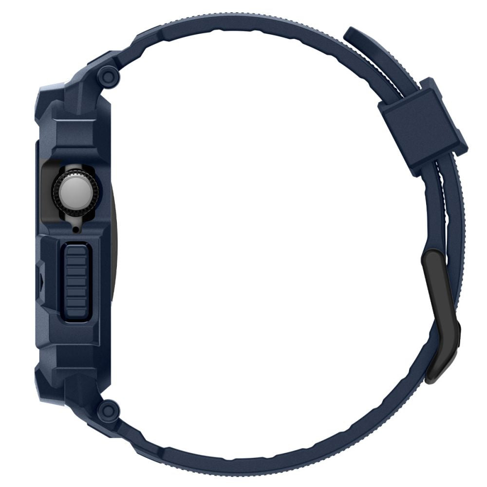 Spigen Rugged Armor ”Pro” V2 Apple Watch 10/11 (42 Mm) Marineblå