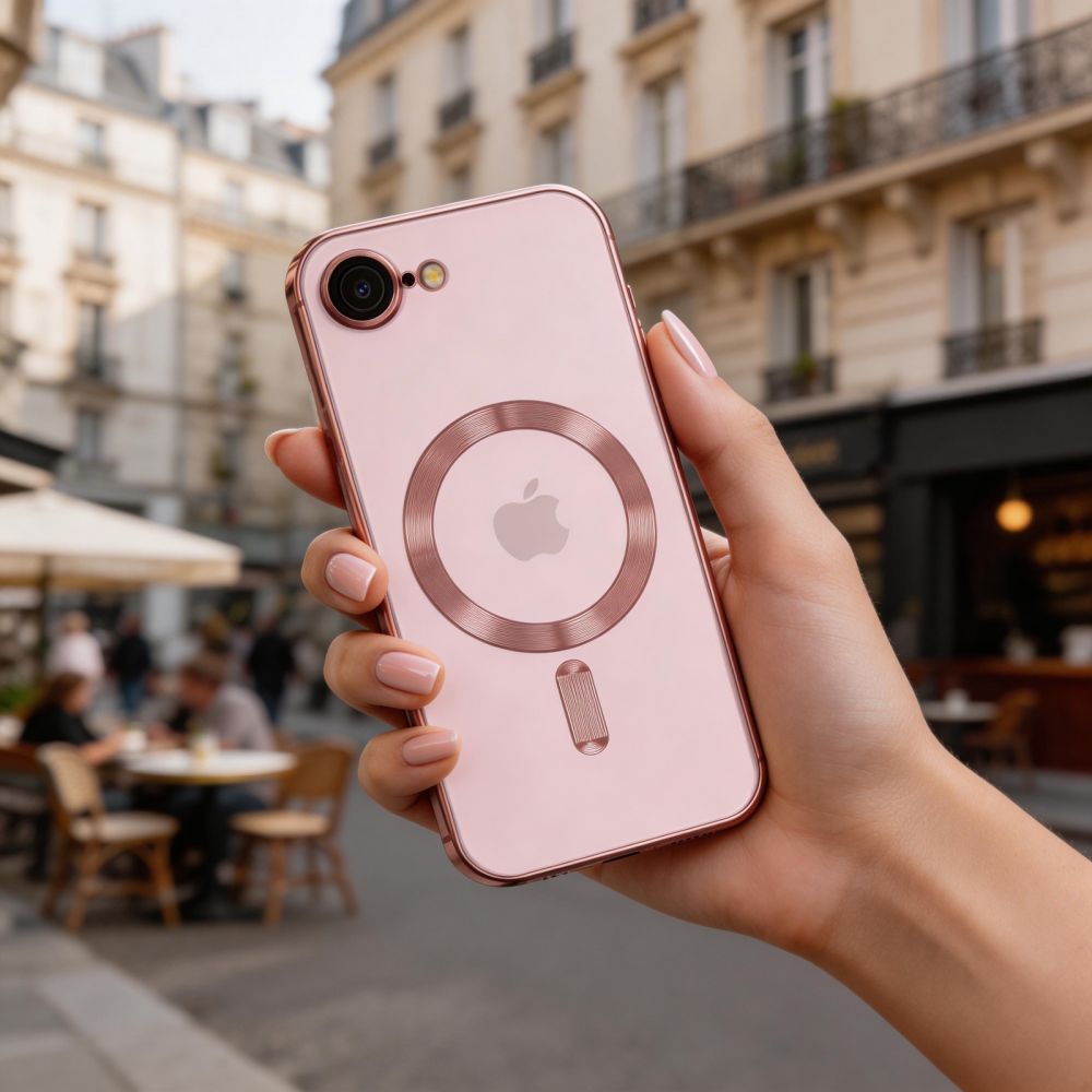Tech Protect Magflex Magsafe Iphone 16 E / 17 E Rosagold