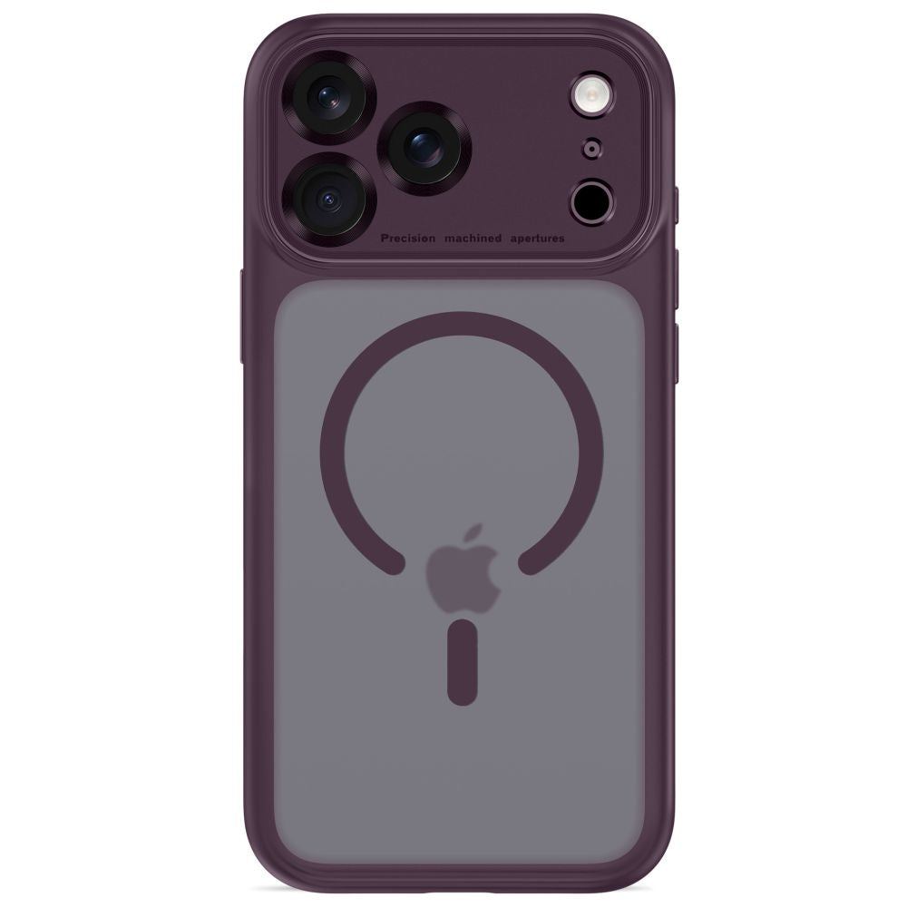 Tech Protect Magpeak Magsafe Cc Iphone 17 Pro Max / 18 Pro Max Mat Burgundy