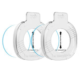 Hærdet Glas Tech Protect Easy Set+ 2 Pack Samsung Galaxy Watch 8/9 (44 Mm) Klar