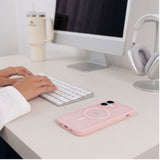 Tech Protect Basicmag Magsafe Iphone 17 Mat Pink