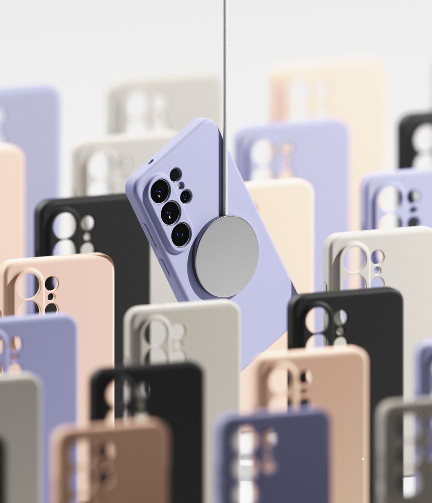 Ringke Silikone Magnetisk Magsafe Galaxy S26 Ultra Sort