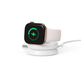 Tech Protect A55 2 I 1 Magnetisk Magsafe Trådløs Oplader 25 W Qi2.2 Hvid