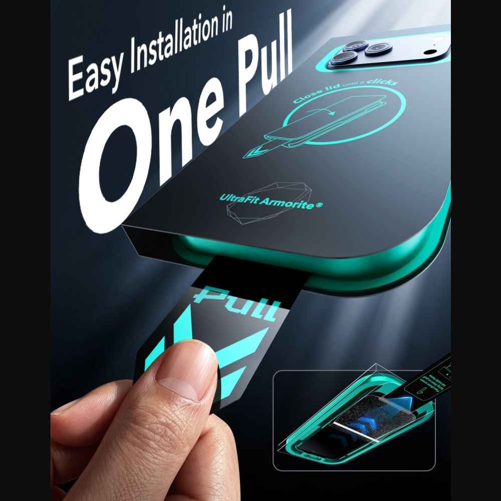 Privacyglas Esr Ultrafit Armorite Hærdet Glas 2 Pack Iphone 18 Pro Privacy