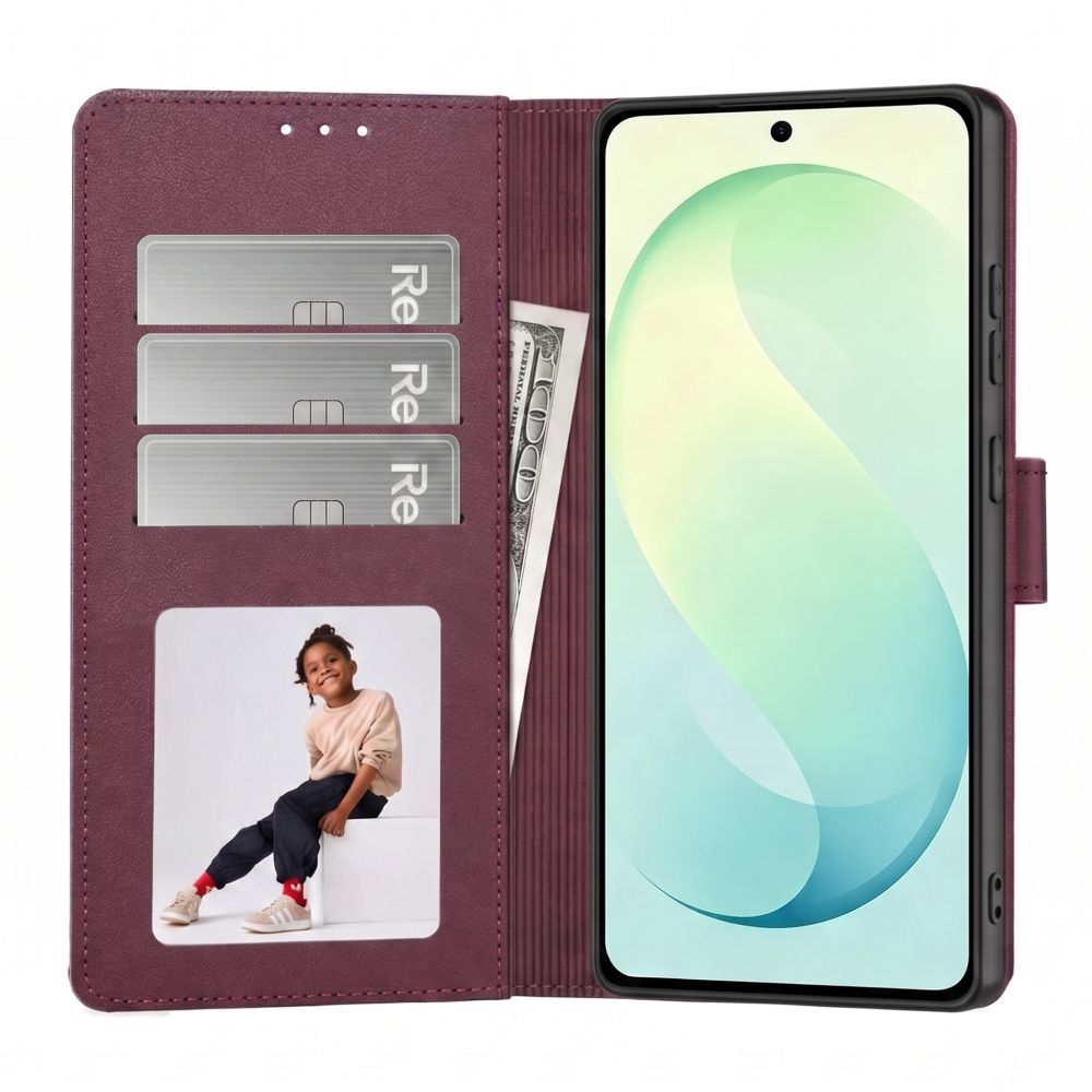 Tech Protect Tegnebog Galaxy S26 Fe Mulberry