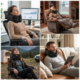 Tech Protect Comfortrest Rejsehalspude Sort