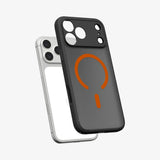 Spigen Ultra Hybrid Magsafe Iphone 17 Pro Frost Sort/Orange