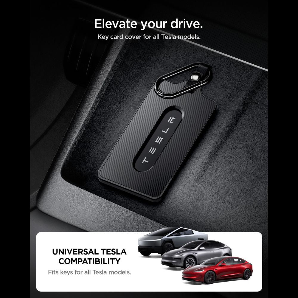 Spigen To243 Tesla Nøglekortholdning Sort