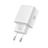 Tech Protect Nca30 2 Port Netværksopladder Pd 30 W / Qc3.0 + Lightning Kabel Hvid