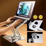 Wozinsky WRS-CPY84SS Stander til laptop og tablet Sølv 43,9 cm (17.3")
