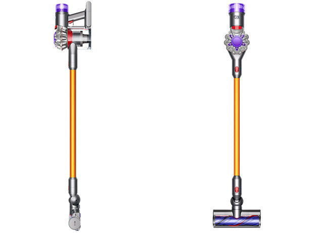 Dyson V8 Absolute 2-i-1 stangstøvsuger Batteri Dry Poseløs Sølv, Gul