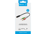 Headset Converter Mobile to PC, Black