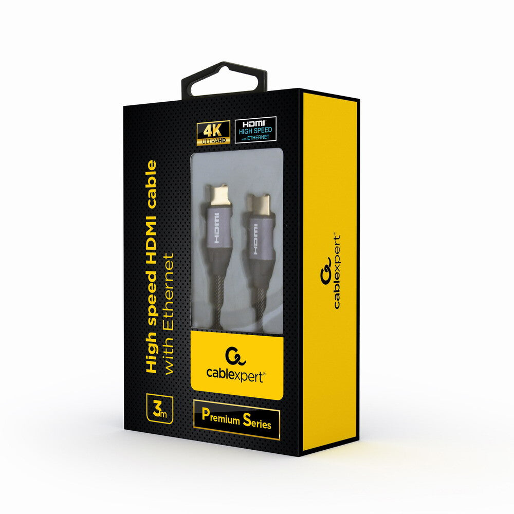 Gembird CCBP-HDMI-3M HDMI-kabel HDMI Type A (Standard) Grå