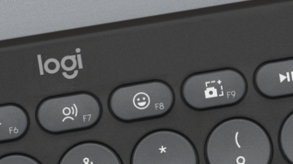 Logitech Pebble Keys 2 K380s Tastatur Saks Trådløs US International