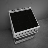 Smeg Symphony Classic Komfur C6IPXM2 Rustfrit stål