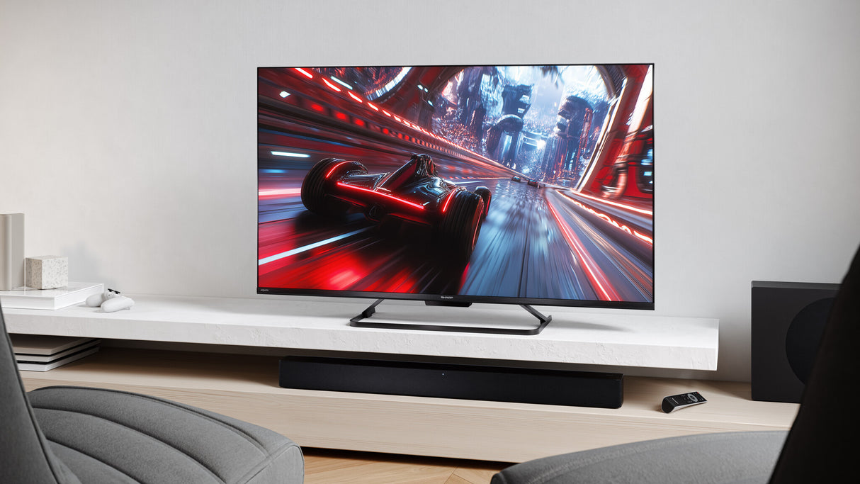 Sharp 43HR7265E TV 109,2 cm (43") 4K Ultra HD Wi-Fi Sort