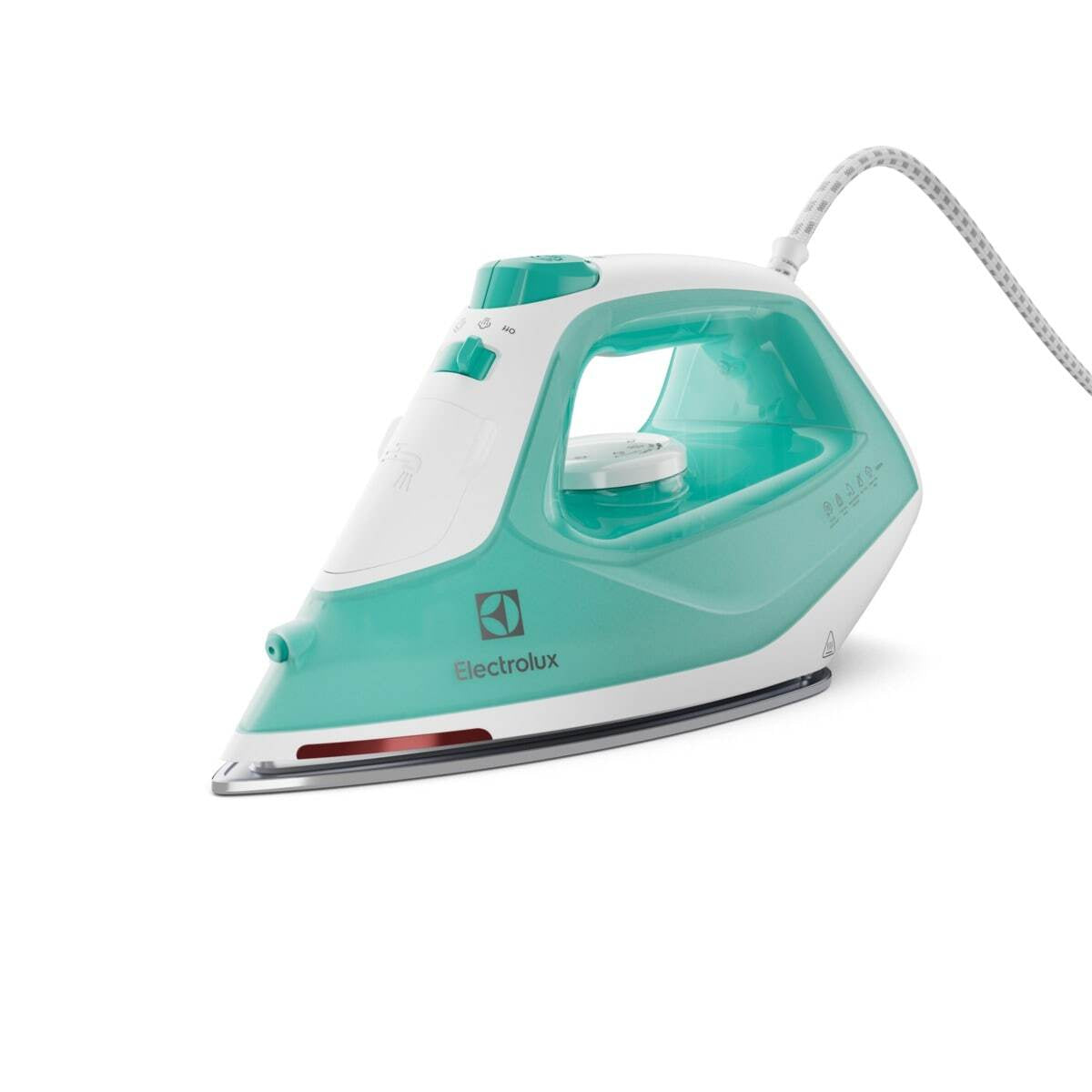 Electrolux E5SI2-2AM Dampstrygejern Rustfri strygesål 2200 W Turkisfarve, Hvid