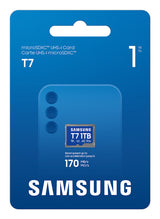 SAMSUNG T7 microSD Memory Card 1TB