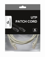 Gembird PP6U-3M netværkskabel Grå Cat6 U/UTP (UTP)