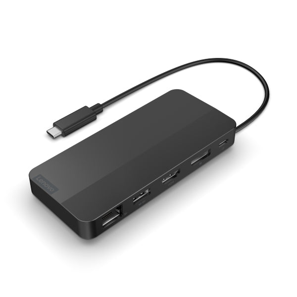 Lenovo 40B90000WW dockingstation Ledningsført USB 3.2 Gen 1 (3.1 Gen 1) Type-C Sort