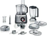 Bosch MC812M865 food processor 1250 W 3.9 L Black, Stainless steel