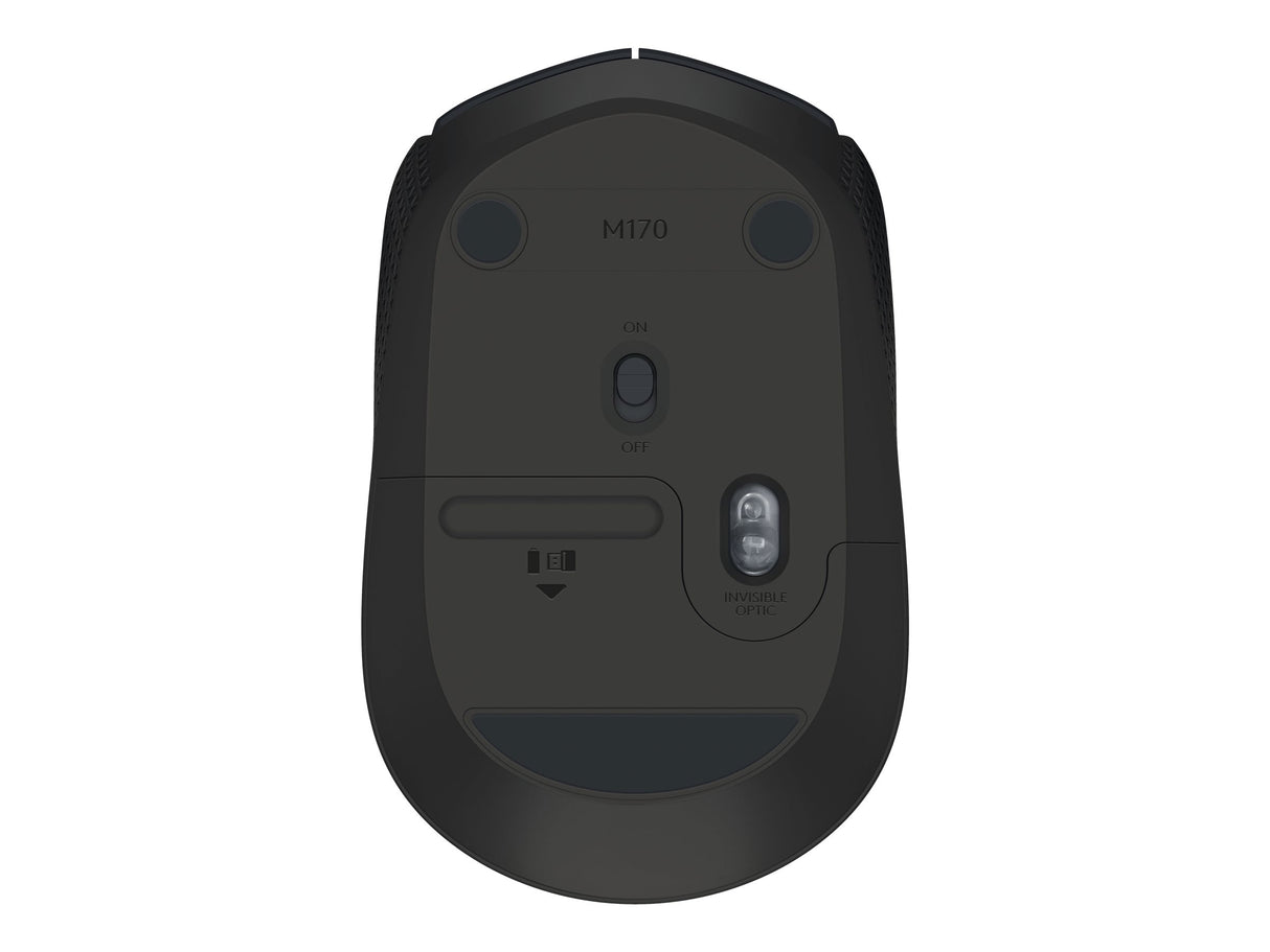 Logitech B170 Optisk Trådløs Sort