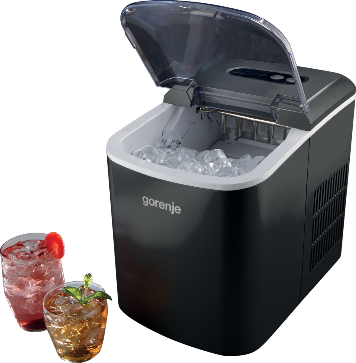 Gorenje MC1200B Bærbar isterningemaskine 12 kg/24t 120 W Sort
